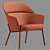 Modern Italian Wam 1570 Armchair 3D model small image 5