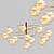 Elegant Freya Pendant Lamp with Amber Glass Shade 3D model small image 5
