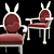 Rabbits' Dream Chair 3D model small image 4