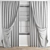 Polygonal Curtain Model: 3ds Max & Obj 3D model small image 5