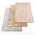 Modern Rugs Set - 7 Designs! 3D model small image 1