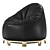 Sleek Armchair by Alexander Wang 3D model small image 1