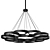 Elegant Maestro Pendant Light 3D model small image 2