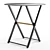 Modern Iron Side Table: Richins 3D model small image 3