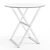 Modern Iron Side Table: Richins 3D model small image 5