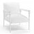 Robby Leather Lounge Chair 3D model small image 6