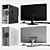 Ultimate Gaming PC Set 3D model small image 6