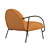 Elegant Wendelbo Armchair: Half & Half 3D model small image 2