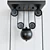 Industrial Pulley Pendant Light Set 3D model small image 5