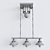 Industrial Pulley Pendant Light Set 3D model small image 6