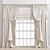 Refined Curtain Design 3D model small image 4