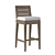 Elevate Your Space: Belvedere Teak Stool 3D model small image 4