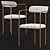 Modern Dining Set 16-Piece 3D model small image 3