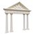 Title: Elegant Pediment for Interior Design 3D model small image 1