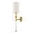 Elegant Brass Wall Sconce - Newport 3541A 3D model small image 1