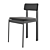 Sleek Armless Chair - Betwixt 3D model small image 1