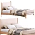 West Elm Walker Bed: Modern and Stylish Sleep Solution 3D model small image 1