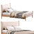 West Elm Walker Bed: Modern and Stylish Sleep Solution 3D model small image 2