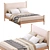 West Elm Walker Bed: Modern and Stylish Sleep Solution 3D model small image 3