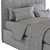 Plush Headboard Bed - Soft and Stylish 3D model small image 5