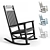 Winston Outdoor Rocking Chair - All-Weather Garden Seating 3D model small image 8