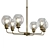 Timeless Elegance: Mid Century Chandelier 3D model small image 1