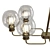 Timeless Elegance: Mid Century Chandelier 3D model small image 2