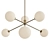 Elegant Opal Novo Chandelier 3D model small image 1