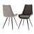 Modern Celia Chair & Vermont Table Set 3D model small image 3