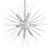 Brass Starburst Pendant Chandelier 3D model small image 2