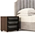 Bayonne Bed: High-Quality, Unwrapped Design 3D model small image 4