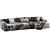 Elegant Poliform Chaise Longue Sofa 3D model small image 11