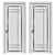 Modern Interior Door 3D model small image 2