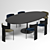 Sophisticated Baxter Dining Set 3D model small image 3