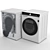 Title: Samsung Front-Load Washer & Dryer 3D model small image 3