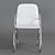 Sleek Modern Chair 3D model small image 3