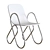 Sleek Modern Chair 3D model small image 6