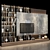 Minimalist TV Shelf: Transform Your Living Room 3D model small image 3