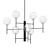 Rustic Bison Chandelier 3D model small image 1