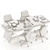 Modern Gramy Conference Table 3D model small image 5