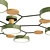 Elegant Aliexpress Chandelier - 1110mm Diameter, 160mm Height 3D model small image 3