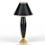 Venturi Arte Lamp: Bronze & Murano Glass 3D model small image 8
