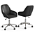 Ergonomic Flash Furniture Office Chair 3D model small image 1