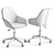 Ergonomic Flash Furniture Office Chair 3D model small image 2