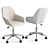 Ergonomic Flash Furniture Office Chair 3D model small image 7