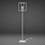 Furnwise Industrial 1L Floor Light 3D model small image 5