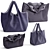 Dual Option Handbags 3D model small image 1