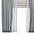 Elegant Fabric Drapes 3D model small image 2