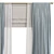 Elegant Fabric Drapes 3D model small image 3