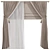 Revamped Curtains 3D model small image 1